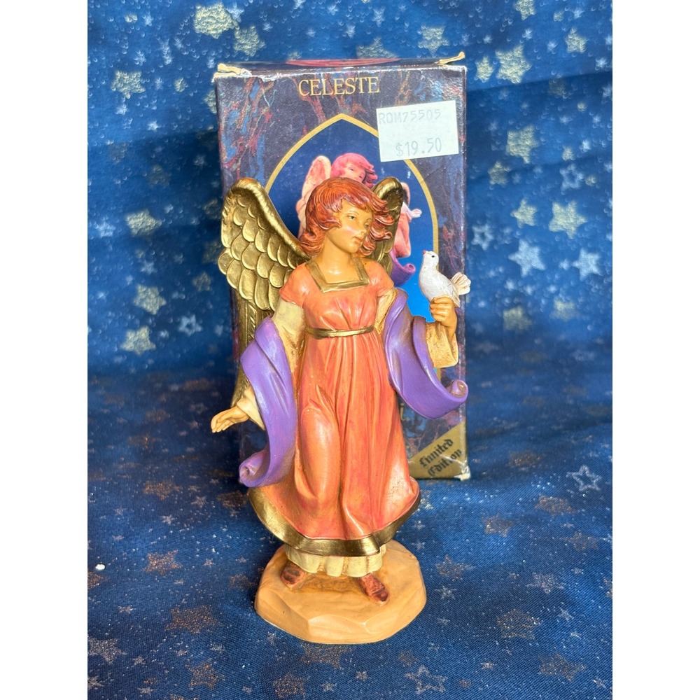 Fontanini Celeste Angel Figurine 1998 Limited Edition 5 Inch Nativity 75505